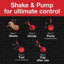 Faber-Castell Marqueurs acryliques Black Edition Shake & Paint, 6 pièces, couleurs métalliques image 3