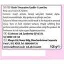 Glade Candle 108g I Love You image 4