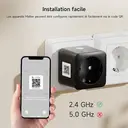 WOOX Prise connectée, WiFi, compatible Alexa, Google et Apple - Noir image 6