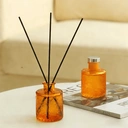 Zooly Embossed Cup Reed Diffuser - Yellow Baltic Amber, 100ML, 1 Set image 0