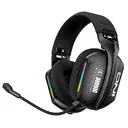 ONIKUMA GT808, casque sans fil à triple mode avec éclairage RVB, idéal pour les joueurs sur PC/ordinateur portable/jeux FPS, casque de jeu sans fil 2,4 GHz avec microphone, casque de jeu sans fil à 5,3 canaux, audio stéréo, casque de jeu et musique rechargeable, casque circum-aural, idée cadeau image 6