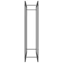 Large-Capacity Vertical Firewood Rack Freestanding Metal Log Storage Holder for Fireplace Patio Indoor Outdoor Home Wood Organization image 3
