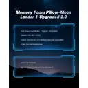 MENDALE Coussin à mémoire de forme ergonomique et respirant - 42 x 70 x 8 cm image 6