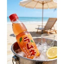 Hata Bin Ramune - Soda Pop Orange Flavour 200ml image 2