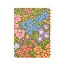 Jubiluu Carnet ligné A5 à spirales et couverture rigide florale - Garden Bloom image 1
