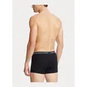 Ralph Lauren Stretch Cotton Trunk 3-Pack - White/Polo Black/Andover Heather image 2