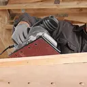 WORKPRO Sanding Sheet Set 100 Pieces Sandpaper Velcro Grit 40/60/80/120, 8 Holes, Accessories for Multi Sander, Orbital Sander, for Wood, Metal and Paint image 6