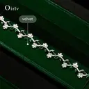 Oirlv Octagonal Velvet  Ring Box for Proposal Engagement 2-slot Jewelry Ring Gift Box Size 6*5.5*4cm image 9