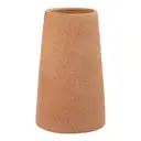 Yuejia Vase en céramique rustique marron - 15 cm image 0