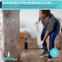 Triplast Pallet Wrap  400mm x 250m, 17mu Clear 1 Roll image 6