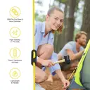 Milestone Camping Guy Ropes Hi-Vis Yellow L:3.8m 4pcs image 2