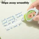 M&G KiKi QUAKKA Correction Tape, 3 Pack Cute Animal White-Out Tape, 5 m x 5 mm, Tear-Resistant Correction Tape, Smooth, Clean and Easy to Use for Office and School Supplies image 2