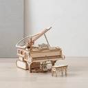 Robotime ROKR Puzzle 3D en bois Piano magique - 14 x 17 x 16,7 cm, 1 pièce, décoration à la maison, décoration d’étagère,Cadeaux artisanaux pour adultes et adolescents,Jouets éducatifs image 6