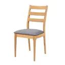 Dining Chairs Orlando Oak/Grey 2pcs image 1