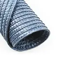 PP Round Placemat
Zhongyuan Ink Blue，Set of 6 Round Braided Placemats Table Mats for Dining Tables Washable Non-Slip Place Mats 15 inch for Home Decoration image 6