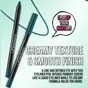 MISSLYN Waterproof Color Liner Crayon eyeliner waterproof - Teinte 141 Green Shimmer image 6