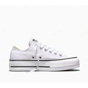 Converse Chuck Taylor All Star Lift Platform Canvas Women's Low-Top Shoes - White image 3