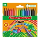 Bic 18 crayons de couleur étui Plastidecor image 0