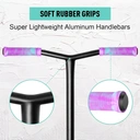 VOKUL K1 Pro Scooter - Trick Scooter for Kids 8 years and UP, Teens & Adults - Purple/Blue image 4