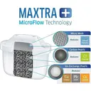 BRITA Aluna Cool Memo Wasserfilterkanne 2,4 L | 3x Maxtra Pro Pure Performance Filter | Filtererinnerung | Weiß image 1
