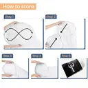 Lebonsoir Moustiquaire de voyage avec sac de transport et crochet adhésif pour plafond, moustiquaire de lit d’extérieur, extra-large pour lit double et lit simple, blanc image 6