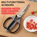 Zhang Xiaoquan Ciseaux de cuisine multifonctions en acier inoxydable image 1