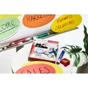 STABILO MARKdry Coffret de 4 crayons marqueurs pour tableau blanc avec taille-crayon et chiffonnette image 5