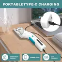 GARTOL 4,2 V coupeur électrique sans fil – coupeur rotatif silencieux pour feutre, tapis, cuir, plastique et carton, parfait pour la couture, le loisir créatif et le bricolage image 3