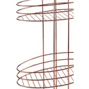Essentials by Premier 3 Tier Copper Plated Storage Rack image 2