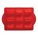 Essentials by Premier Silicone 9 Trains Red Cake Mould image 0