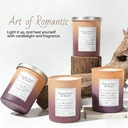 Zooly Dopamine Gradient-Colored Scented Candle - Passion Fruit & Violet, 240G, 1PC image 2