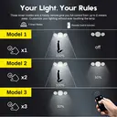 VIVREAL  Solar wall lights Charged by solar energy， 446Led YHM04A, New Year Sale , Top gift picks image 2