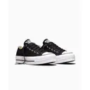 Converse Chuck Taylor All Star Lift Platform Canvas Women's Low-Top Shoes - Black image 0