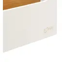 5five Bamboe Organizer - Wit, 5 compartimenten, 18 x 14 x 9 cm image 2