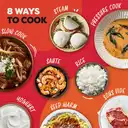 Instant Pot Plus WIFI 5,7 L Multi-Cooker – 9-in-1 Cooker – Druk koken, Langzaam koken, Fruitjes, Stomen, Rijst, Yoghurt, Sous Vide, Steriliseren, Warm houden image 4