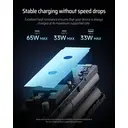 CUKTECH 15 SE PB200 Batterie externe 20 000 mAh, 65 W, USB-C à 3 ports pour ordinateur portable - Gris image 3