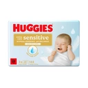 Huggies Pure Extra Care Sensitive Plastic Free Baby Wipes 3 x 48 Wipes image 0