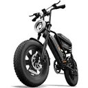 URLIFE Vélo électrique pour adultes et adolescents, Pneus larges 16" x 3,0, Batterie amovible 48 V 13 Ah, Moteur sans balais 250 W, Autonomie de 100 km, Double suspension, Écran LCD, Protège-mains, Éclairage avant et boîte de rangement Noir image 1