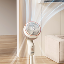 Bear Elektrischer Luftzirkulationsventilator, energiesparend, 360° Zirkulation, 34–41 Zoll höhenverstellbar, 3 Geschwindigkeitsstufen. image 7