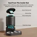 PETLIBRO Granary Automatic Dual Pet Feeder 5L – Timed Dry Food Feeder, Black image 4