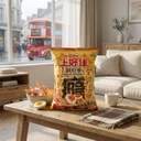 Oishi Prawn Cracks Fresh & Savory Salted Egg Yolk Flavor 75g image 1