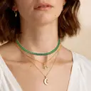 Ever Faith Green Cubic Zirconia Thick Tennis Choker Necklaces image 4