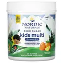 Nordic Naturals Multivitamin Daily Wellness Support for Kids Zero Sugar Orange Lemon Gummies Flavour - 120 Gummies image 0