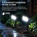 VIVREAL  57LED solar spotlight white light type 2-pack CPD-17, New Year Sale , Top gift picks image 5