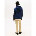 Tommy Hilfiger Sweat à capuche essentiel enfant bleu marine crépuscule Taille-6 image 6