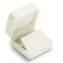 Oirlv Ring Box， Velvet White Ring Ear Stud Earrings Box Jewelry Display Engagement Wedding Keepsake Gift Box for Proposal，Engagement， Wedding， Bridal Ring Box, New Year Sale , Top gift picks image 0