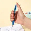 Deli 0.5mm Gel Pens, Office Writing Supplies, Blue, 12-Pack image 6