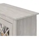 Galano Millicent 12 Pairs Shoe Cabinet - 2 Door Modern Storage Cabinet - Standing Organiser for Home - Office - 34D x 78.6W x 76.8H centimetres - Dusty Grey Oak image 5