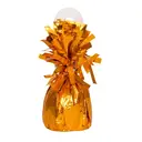 Unique Party Foil Balloon Weight, Orange, 1 Pack image 1