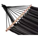 Hammock Hängematte mit Gestell, Schwarz/Grau image 4